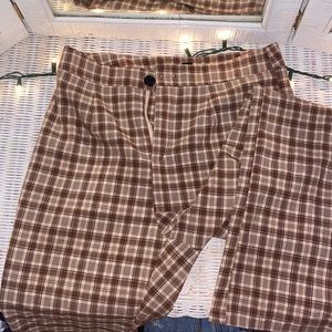 light material brown pants